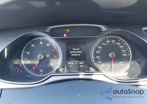 2014 Audi A4 2.0T Premium z USA, uszkodzony, nr VIN WAUFFAFL3EN017270